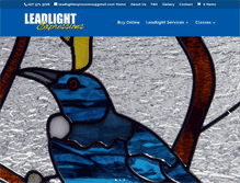 Tablet Screenshot of leadlightexpress.co.nz